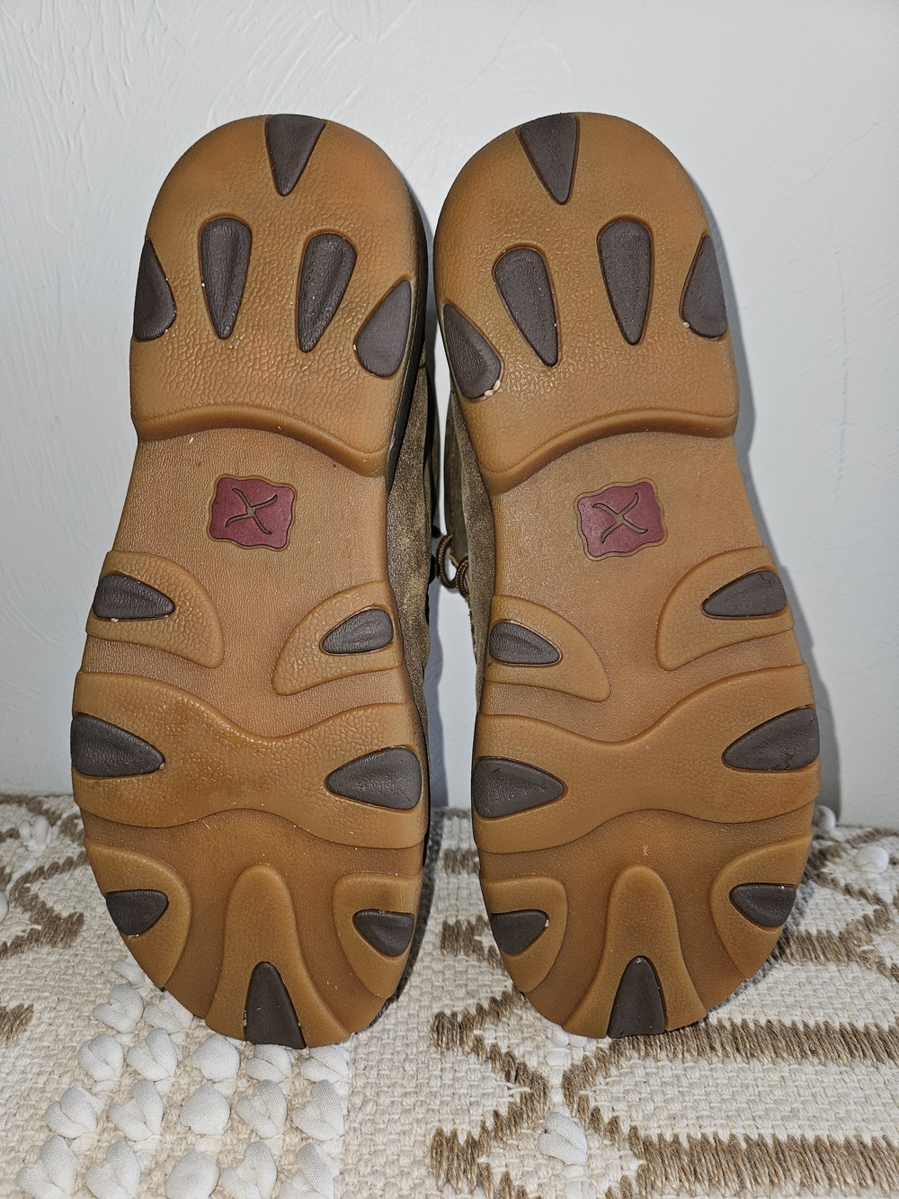 Leather Boots Twisted X Men's Chukka Driving Mocs Bomber Tan Mens Size 9.5 - Picture 9 of 11